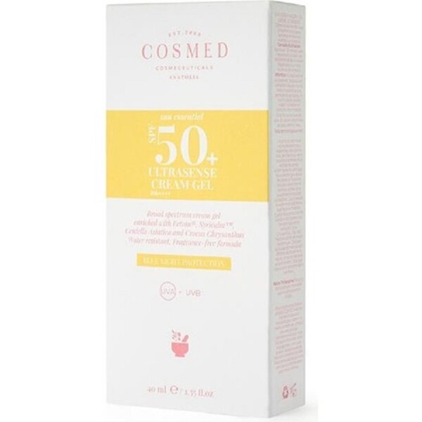 Cosmed Sun Essential Ultrasense 50 Faktör Jel Güneş Kremi 40 ml - 1