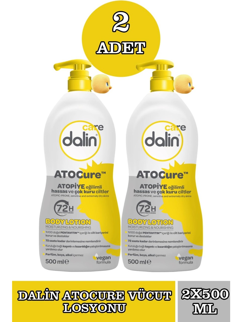 Dalin Atocure Losyon 500 ml - 2 Adet