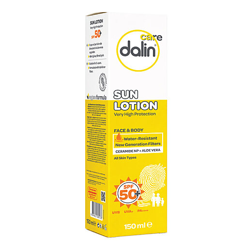 Dalin Care Sun Lotion SPF50+ Güneş Losyonu 150 ml - 1