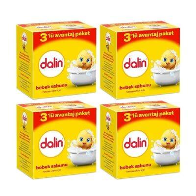 Dalin Sabun 100 gr - 3'lü Paket X 4 (12) Adet - 1