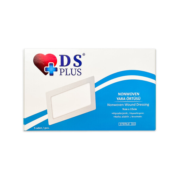 Damla Sağlık Plus Nonwoven Yara Örtüsü 9x15 cm 5'li - 1