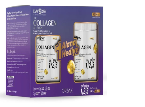 Day2day The Collagen All Body Toz 300 gr - 1 Alana 1 Bedava - 1