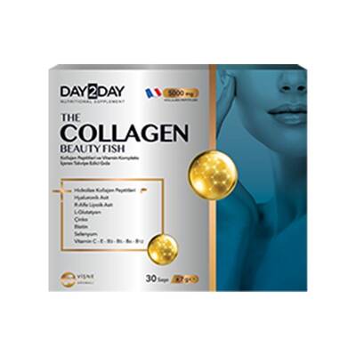 Day2Day The Collagen Beauty Fish Kollajen 30 Saşe x 7 gr - 1