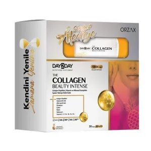 Day2day The Collagen Beauty Intense Ananas Aromalı 30 Saşe (Shaker Hediyeli)