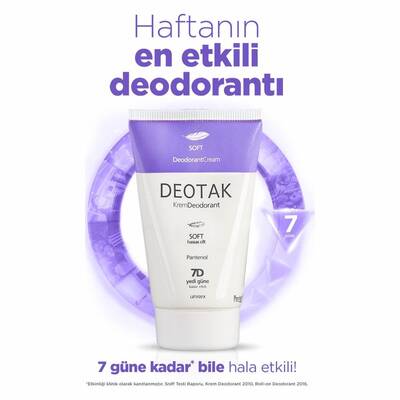 Deotak Soft Hassas Cilt Krem Deodorant 35 ml - 3