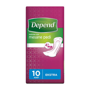 Depend Mesane Ped Kadın 10'lu