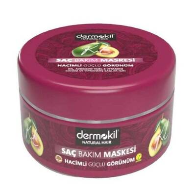 Dermokil Avokado Yağı ve E Vitaminli Saç Bakım Maskesi 300 gr - 1
