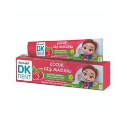 Dermokil Dent Vegan Pırıl Ahududu Aromalı Florürsüz Çocuk Diş Macunu 50 ml