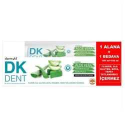 Dermokil Diş Macunu Aloe Vera 100 ml + 100 ml