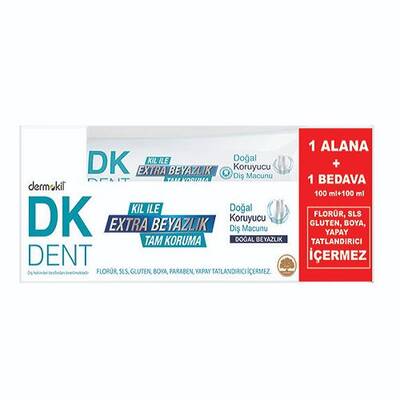 Dermokil Diş Macunu Klasik 100 ml + 100 ml - 1