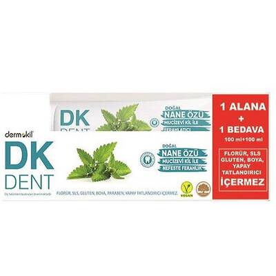 Dermokil Diş Macunu Nane Özlü 100 ml + 100 ml - 1