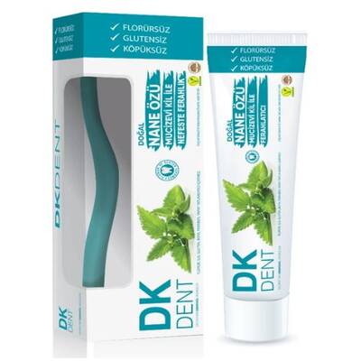 Dermokil DK Dent 7 Naneli Diş Macunu 75 ml - Diş Fırçası Hediyeli - 1