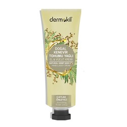 Dermokil El ve Vücut Kremi Kenevir Tohumu Yağ Özlü 75 ml