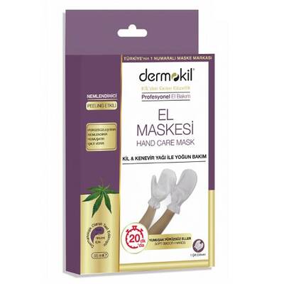 Dermokil Kil ve Kenevir Yağlı Peeling Etkili El Maskesi 35 ml - 1