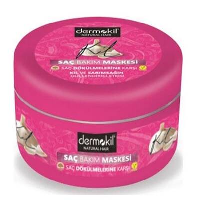 Dermokil Natural Hair Kil ve Sarımsak Saç Bakım Maskesi 300 gr - 1