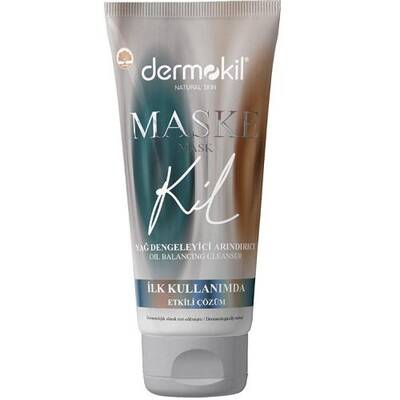 Dermokil Natural Skin Yağ Dengeleyici ve Arındırıcı Maske 75 ml - 1