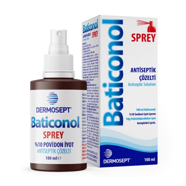 Dermosept Baticonol Sprey 100 ml - 1