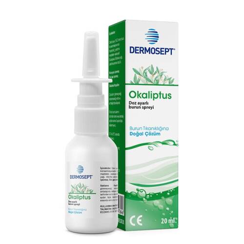 Dermosept Okaliptus Burun Spreyi 20 ml - 1