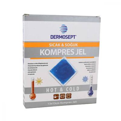 Dermosept Sıcak Soğuk Kompres Jel 13 x 13 cm - 1