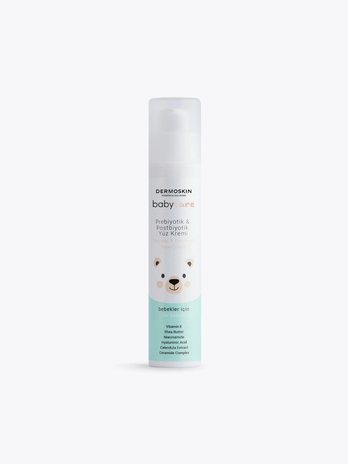 Dermoskin Babycare Prebiyotik & Postbiyotik Yüz Kremi 50 ml