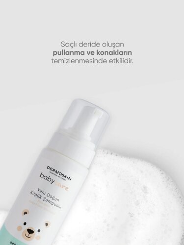 Dermoskin Babycare Yenidoğan Köpük Şampuanı 200 ml - 2