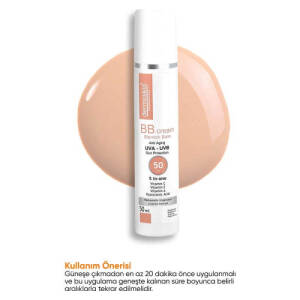 Dermoskin SPF 50 BB Krem - Renkli Nemlendirci 50ml - 3