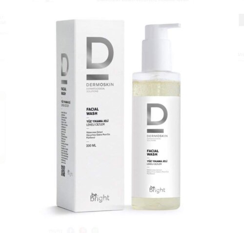 Dermoskin Be Bright Lekeli Ciltler İçin Yüz Yıkama Jeli 200ml - 1