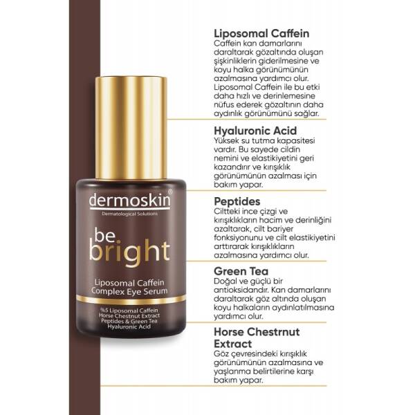 Dermoskin Be Bright Liposomal Caffein Complex Eye Serum 30 m - 2