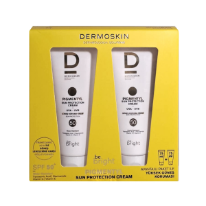 Dermoskin Be Bright Pigmentyl Güneş Kremi SPF50+ 75 ml - İkili Kofre
