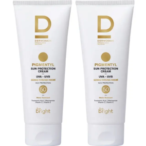 Dermoskin Be Bright Pigmentyl Güneş Kremi SPF50+ 75 ml - İkili Kofre - 2