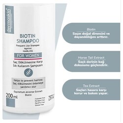 Dermoskin Biotin Shampoo Kadınlara Özel 200 ml - 2