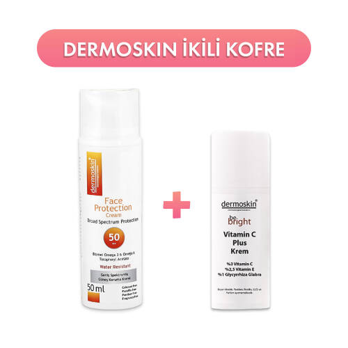 Dermoskin C Vitamini Bakım+Güneş Koruma Seti - 1