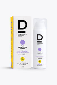Dermoskin Face Protection SPF50 Güneş Kremi - 1