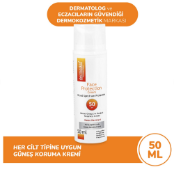 Dermoskin SPF 50 Güneş Koruyucu Krem 50 ml (Face Protection Cream SPF 50) - Dermoskin