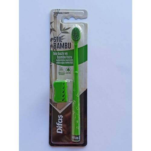 Difaş Stil Bambu Diş Fırçası Yumuşak - 1