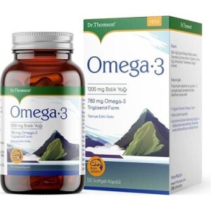 Dr. Thomson Omega-3 1200 mg Balık Yağı 50 Kapsül