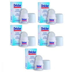 Driclor Anti Perspirant 20 ml Roll On (5li Avantaj Paketi)
