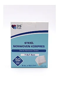 Ds Plus Nonwoven Kompres Steril 5x10 Zarf 50'li