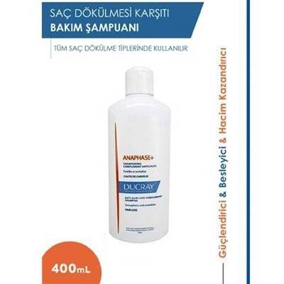 Ducray Anaphase Plus Shampoo 400 ml Dökülme Karşıtı Şampuan - 1