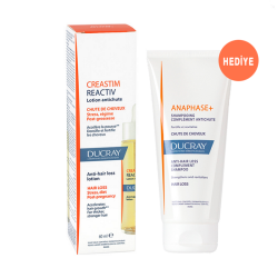 Ducray Creastim Reactiv 60 ml Anaphase Şampuan 100 ml Hediyeli