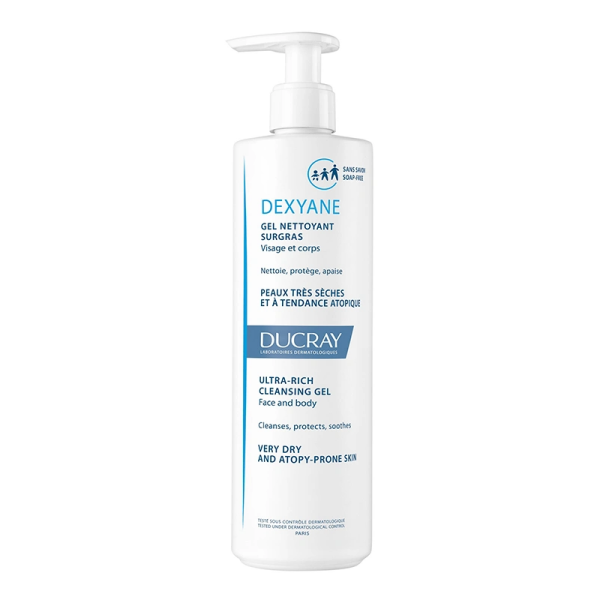 Ducray Dexyane Ultra Rich Cleansing Gel 400 ml - 1