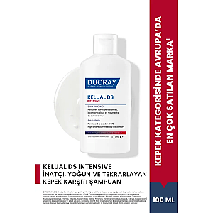 Ducray Kelual DS Intensive Anti-Dandruff Kepek Karşıtı Şampuan 100 ml