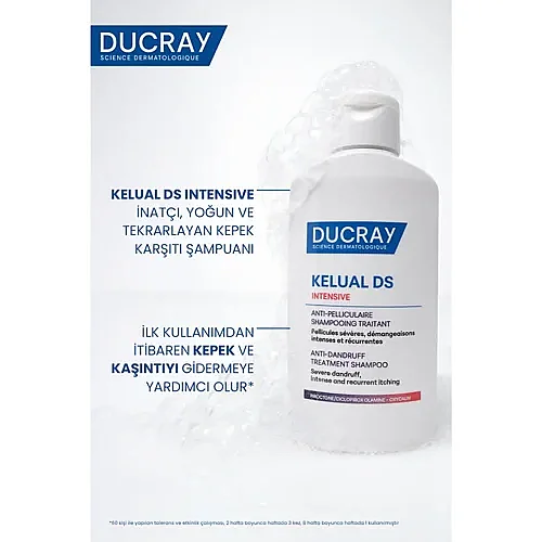 Ducray Kelual DS Intensive Anti-Dandruff Kepek Karşıtı Şampuan 100 ml - 2