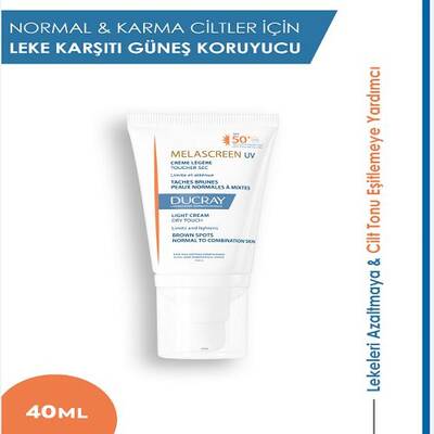 Ducray Melascreen Creme Legere SPF 50+ 40 ml - 1