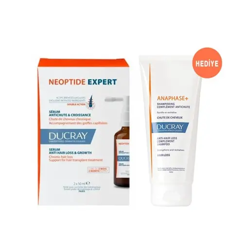 Ducray Neoptide Expert Serum 50 ml x 2 + Ducray Anaphase Şampuan 100 ml - 1