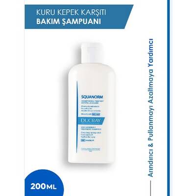 Ducray Squanorm Dry Dandruff Shampoo 200 ml - Kuru Saçlar için - 1