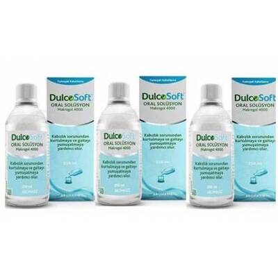 Dulcosoft Oral Solüsyon 250 ml x 3 Adet - 1