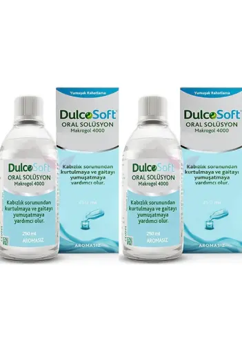 Dulcosoft Oral Solüsyon 250 ml 2 Adet - 1