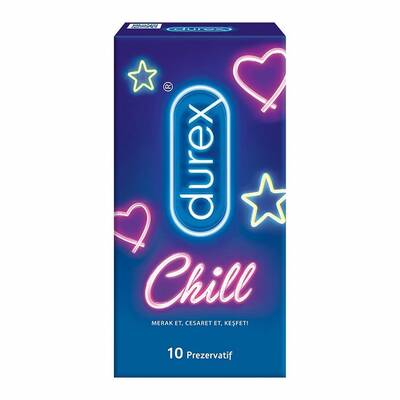 Durex Chill Prezervatif 10'lu - 1