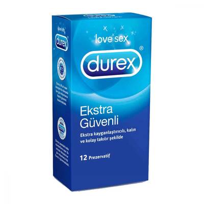 Durex Ekstra Güvenli Prezervatif 12 Adet - 1